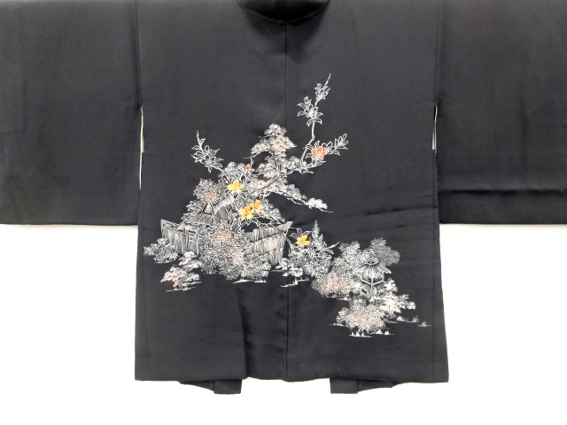Japanese Kimono / Haori Coat Dochugi Silk
